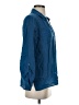 Chico's Blue Long Sleeve Button-Down Shirt Size Sm (0) - photo 4