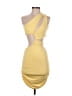 Shein Yellow Cocktail Dress Size 4 - photo 1