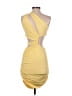 Shein Yellow Cocktail Dress Size 4 - photo 2