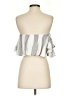 Lulus Silver Sleeveless Blouse Size XS - photo 2