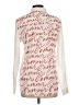 Two to Five Designs 100% Polyester Ivory Long Sleeve Blouse Size L - photo 2