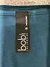 Bobi 100% Cotton Teal 3/4 Sleeve Top Size M - photo 7