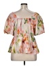 Torrid Pink Short Sleeve Blouse Size 1X Plus (1) - photo 2