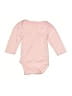 Cloud Island Pink Long Sleeve Onesie Size 0-3 mo - photo 1