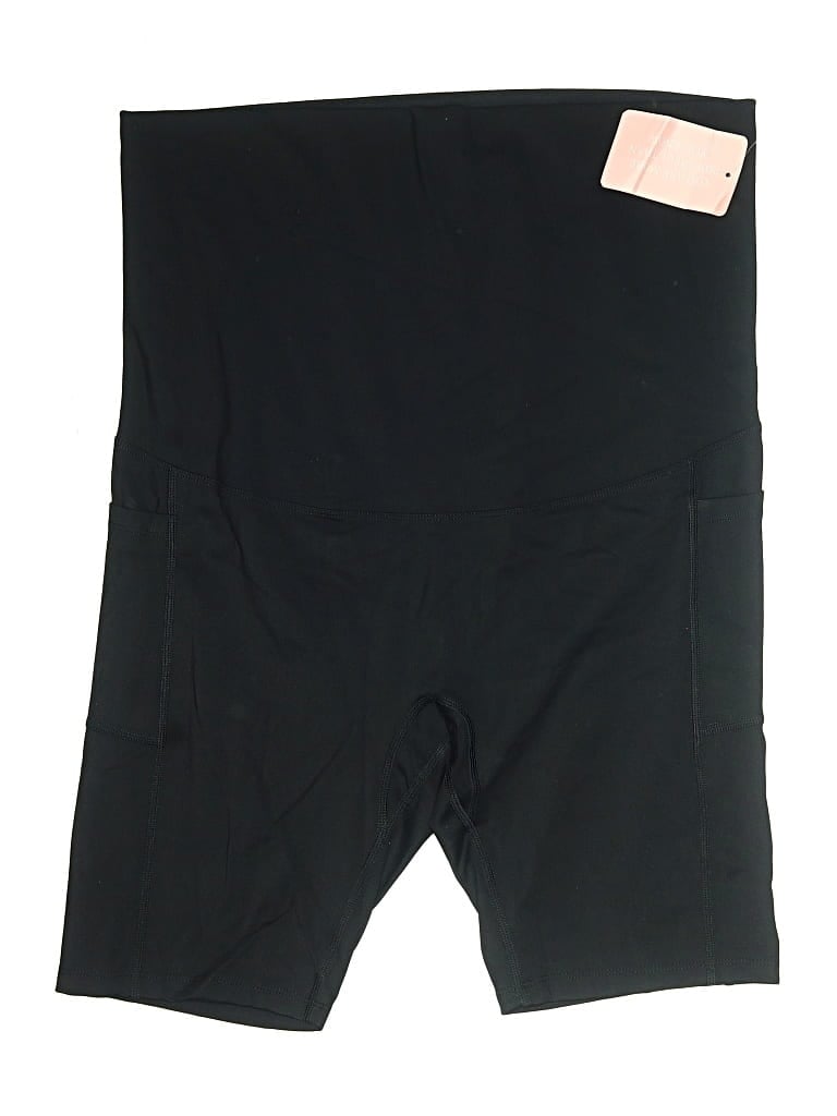 Pre-owned Poshdivah Overall Shorts In Black