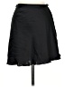 Weekday 100% Polyester Solid Black Casual Skirt Size S - photo 1
