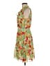 CAbi 100% Polyester Tropical Orange Cocktail Dress Size M - photo 5