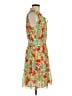 CAbi 100% Polyester Tropical Orange Cocktail Dress Size M - photo 4