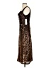 DKNY Metallic Brown Cocktail Dress Size 4 (petite) - photo 5
