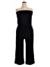 Zesica Solid Black Jumpsuit Size XL - photo 1