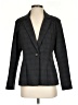 NANETTE Nanette Lepore Plaid Gray Blazer Size 4 - photo 1