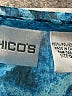 Chico's Teal 3/4 Sleeve Blouse Size Sm - Med (0) - photo 4
