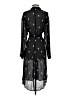 Leith 100% Viscose Stars Black Cocktail Dress Size S - photo 2