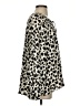 Cleobella Animal Print Ivory Long Sleeve Blouse Size XS - photo 4