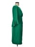 Connected Apparel Solid Green Cocktail Dress Size 10 (petite) - photo 4