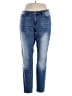 JunaRose Solid Blue Jeans Size 16 - photo 1