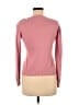 Burberry 100% Cotton Pink Pullover Sweater Size M - photo 2