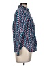 Talbots Outlet Print Blue Long Sleeve Blouse Size M (petite) - photo 4