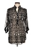 Xtaren 100% Polyester Black 3/4 Sleeve Blouse Size L - photo 1