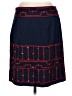 Etcetera 100% Cotton Graphic Blue Casual Skirt Size 6 - photo 2
