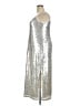 Lane Bryant Metallic Silver Cocktail Dress Size 18 - 20 Plus - photo 5