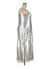 Lane Bryant Metallic Silver Cocktail Dress Size 18 - 20 Plus - photo 4