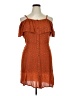 Mossimo Supply Co. Stars Orange Casual Dress Size XL - photo 1