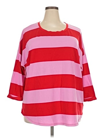 Crown & Ivy 3/4 Sleeve T-Shirt (view 1)