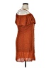 Mossimo Supply Co. Stars Orange Casual Dress Size XL - photo 4