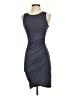Leith Solid Gray Cocktail Dress Size XS - photo 1