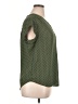 Fun2Fun 100% Polyester Green Short Sleeve Blouse Size XL - photo 4