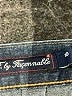 Faconnable Chevron-herringbone Blue Jeans Size 10 - photo 4