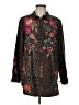 Johnny Was 100% Cotton Brown Coat Size L - photo 1
