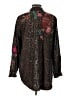 Johnny Was 100% Cotton Brown Coat Size L - photo 2