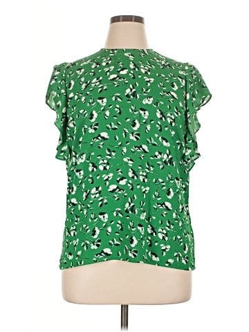 Lauren by Ralph Lauren Short Sleeve Blouse (view 1)