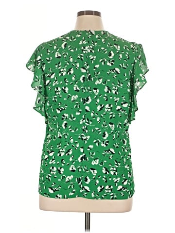 Lauren by Ralph Lauren Short Sleeve Blouse (view 2)