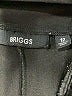 Briggs Solid Black Dress Pants Size 12 - photo 7
