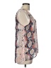 Aqua 100% Polyester Pink Sleeveless Blouse Size L - photo 4