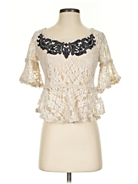 Free People Short Sleeve Blouse (view 1)