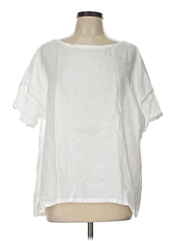Eileen Fisher Short Sleeve Blouse (view 1)