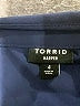 Torrid Blue 3/4 Sleeve Blouse Size 4X Plus (4) - photo 7