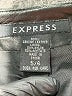 Express Black Faux Leather Skirt Size 5 - 6 - photo 4
