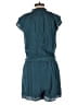 Ann Taylor LOFT Solid Teal Romper Size L (petite) - photo 2