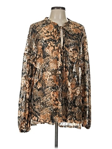 Free People Long Sleeve Blouse (view 1)