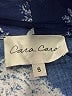 Cara Cara 100% Cotton Print Blue Raincoat Size S - photo 6
