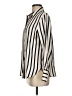 Unbranded Stripes Ivory Long Sleeve Blouse Size S - photo 5