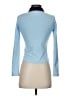 Edikted 100% Cotton Blue Long Sleeve Top Size S - photo 2