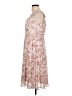 Connected Apparel 100% Polyester Floral Pink Cocktail Dress Size 10 (petite) - photo 5