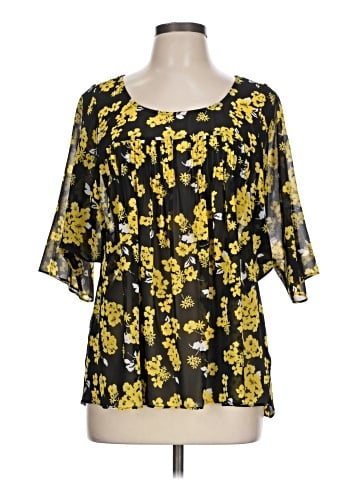 MICHAEL Michael Kors 3/4 Sleeve Blouse (view 1)