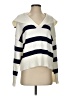 Bobbles & Lace 100% Cotton Stripes White Pullover Sweater Size S - photo 1